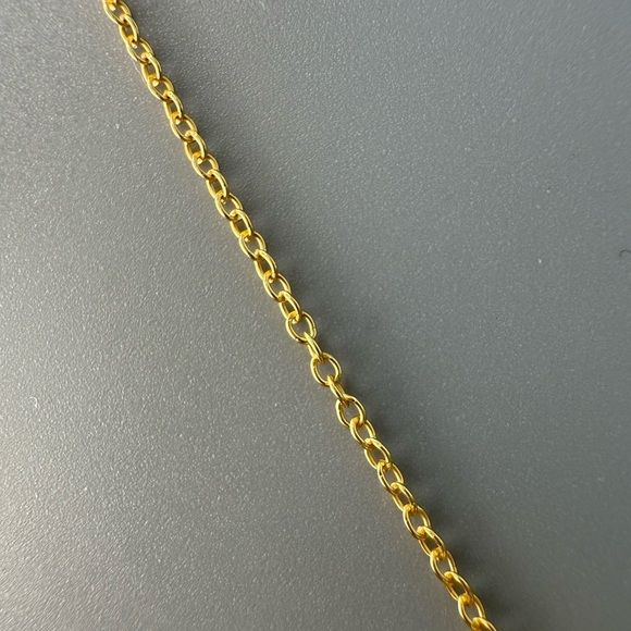 14k Gold Vermeil Rose Necklace – Dainty, Hypoallergenic, Gift for Her - Picture 8 of 11